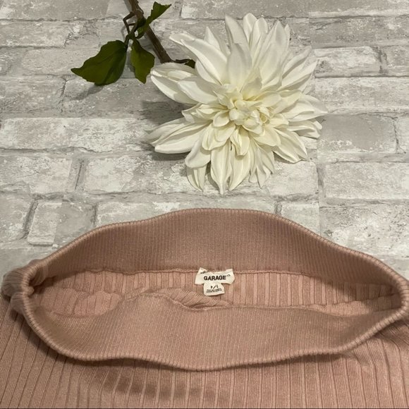 SOLD | Garage Cream Bodycon Mini Skirt - Picture 12 of 16